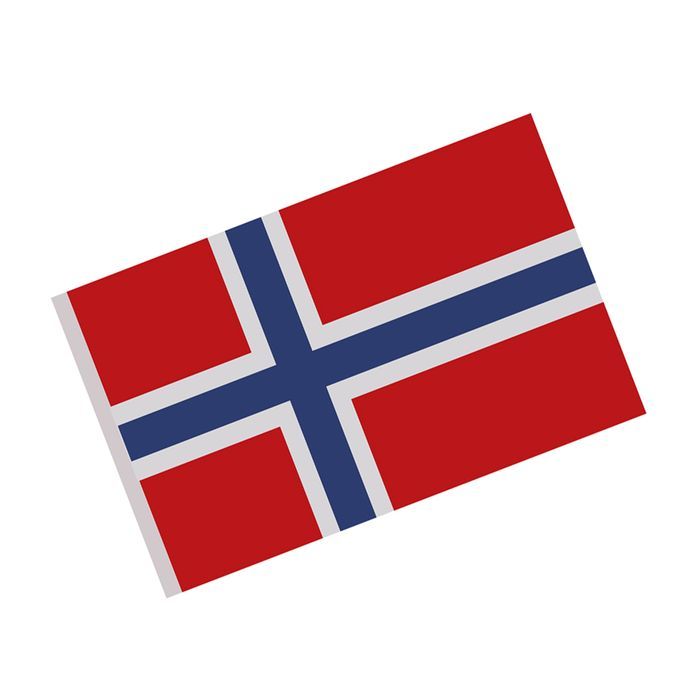 Large Polyester 5ftx3ft Norway National Flag NORWEGIAN Europe Country