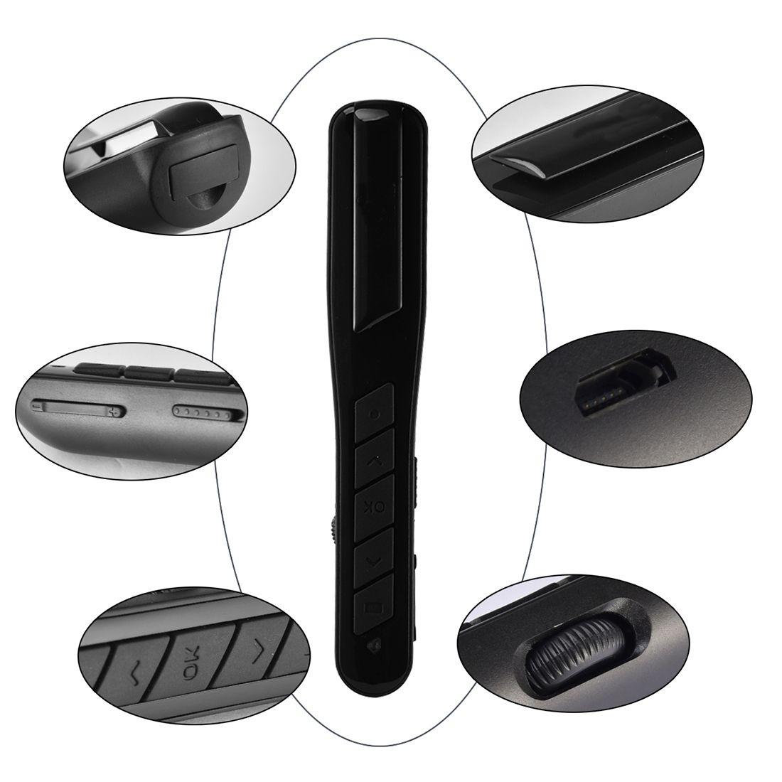 MC Saite PR-28 2.4GHz Wireless Laser PowerPoint Clicker