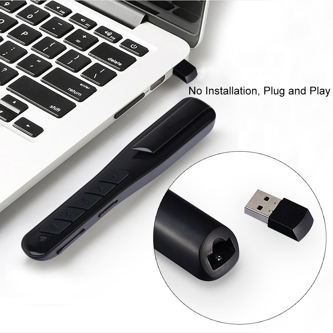 MC Saite PR-28 2.4GHz Wireless Laser PowerPoint Clicker