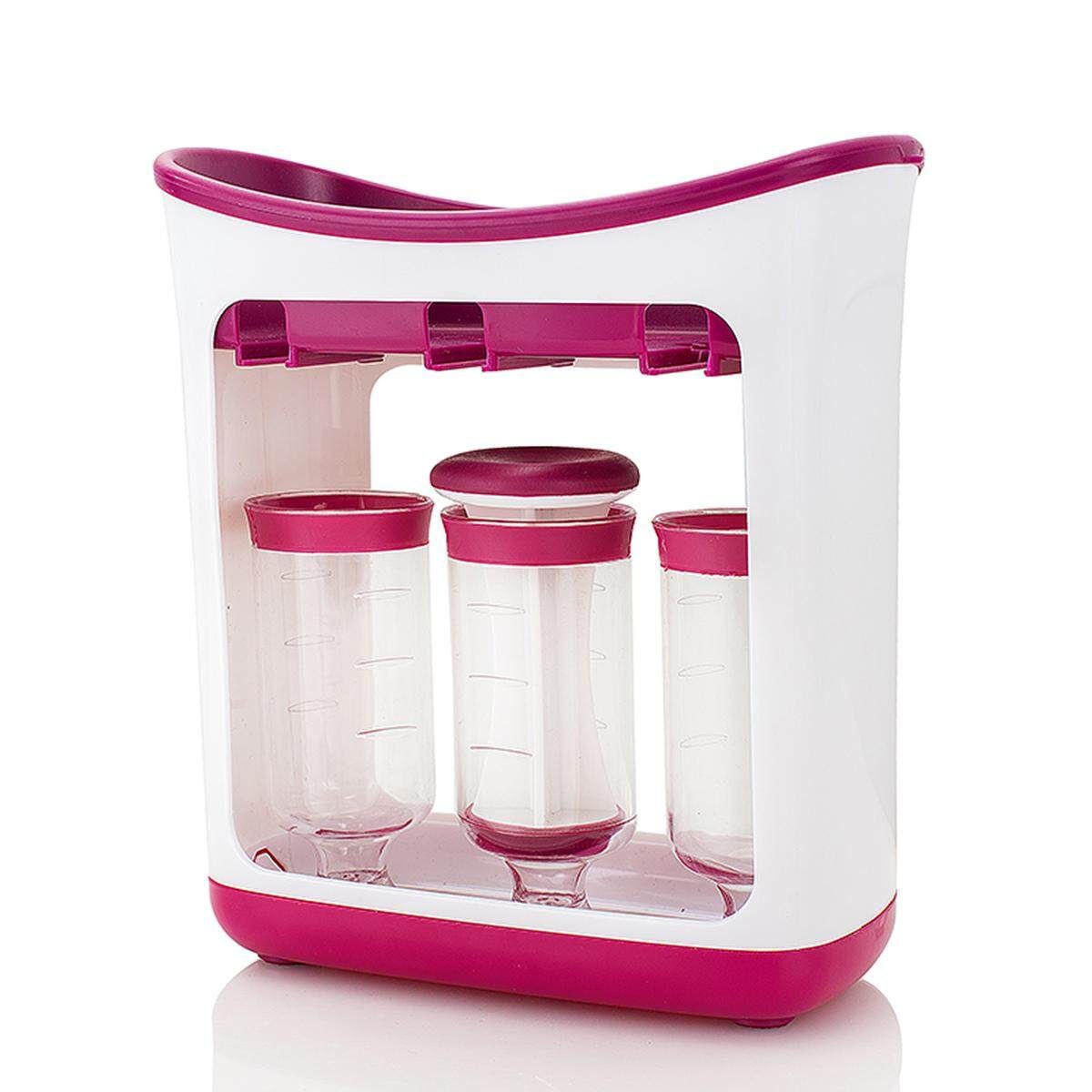 Infant Baby Feeding Food Squeeze Station Toddler Fruit Maker Dispenser Homemade