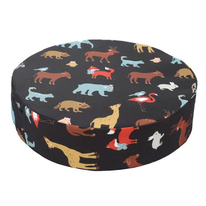 Kids High Chair Portable Booster Seat Cushion Travel Dining Seat Black