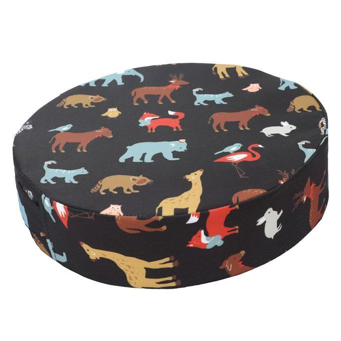 Kids High Chair Portable Booster Seat Cushion Travel Dining Seat Black