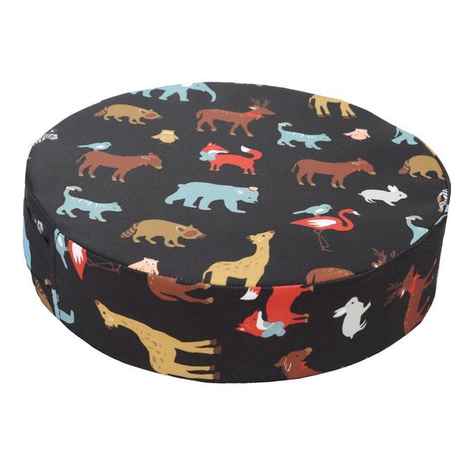 Kids High Chair Portable Booster Seat Cushion Travel Dining Seat Black