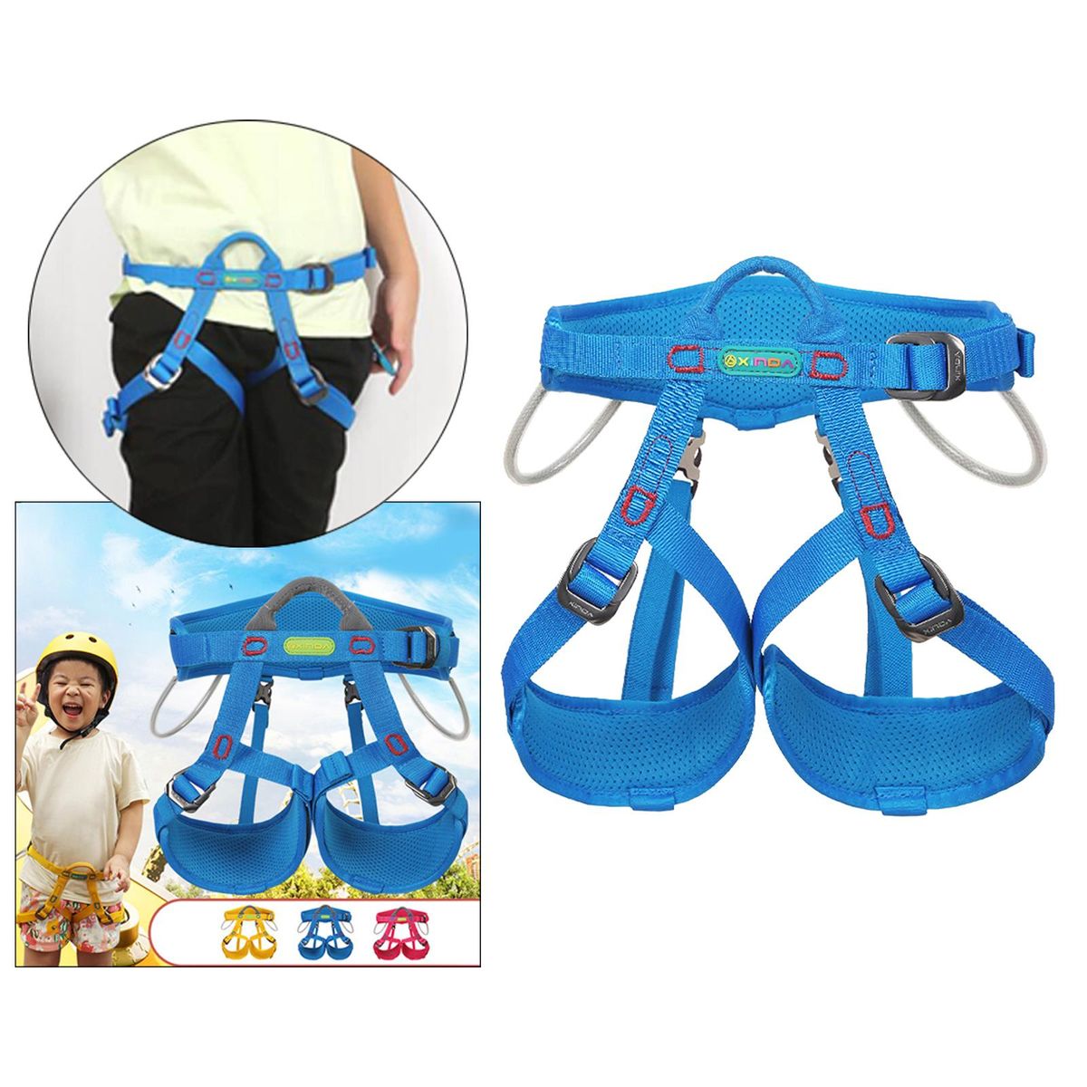 2Pack Half Body  Climbing Fall  Harness Belts