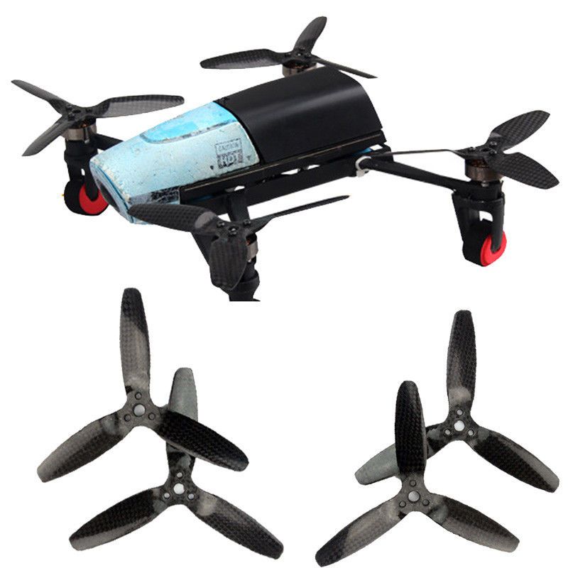 5042 Bebop Pair Propeller 3-Blade For Parts Propellers Drone Parrot Fiber Carbon 2 Main Rotor 3.0 Blades Parts