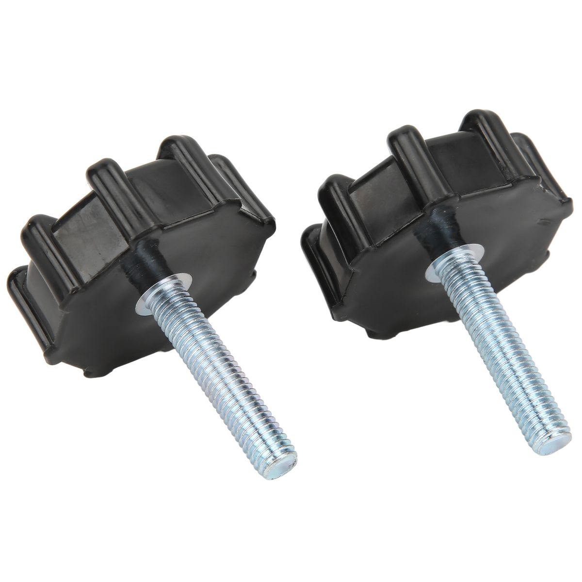 Motorcycle Handlebar Knob Screw M8 40mm Thread Carbon Steel