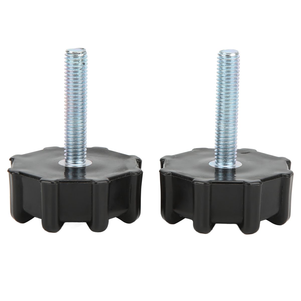 Motorcycle Handlebar Knob Screw M8 40mm Thread Carbon Steel