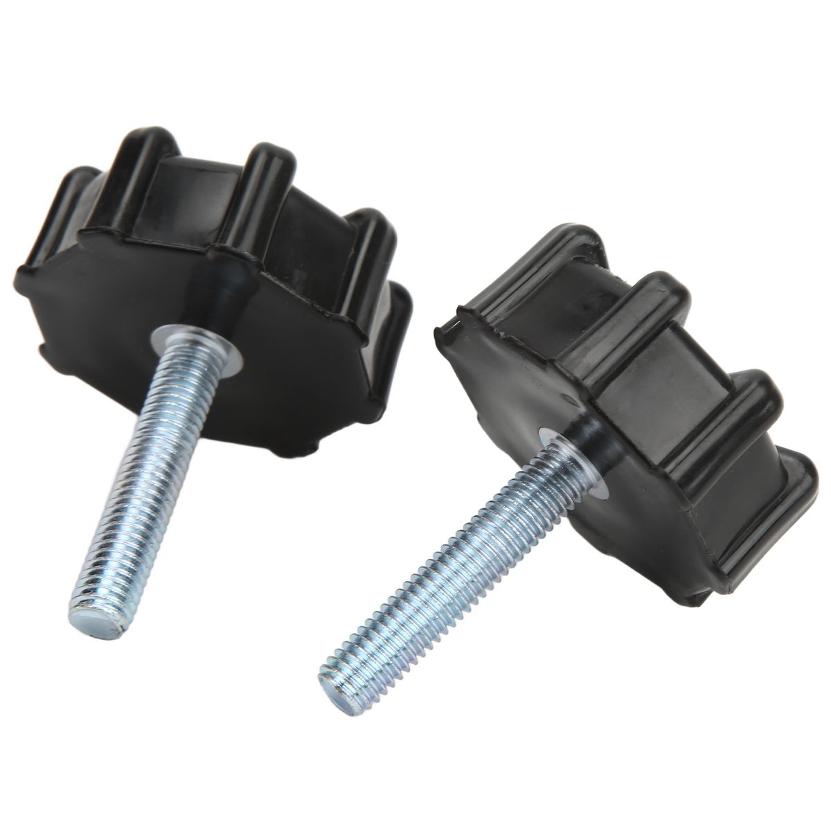 Motorcycle Handlebar Knob Screw M8 40mm Thread Carbon Steel