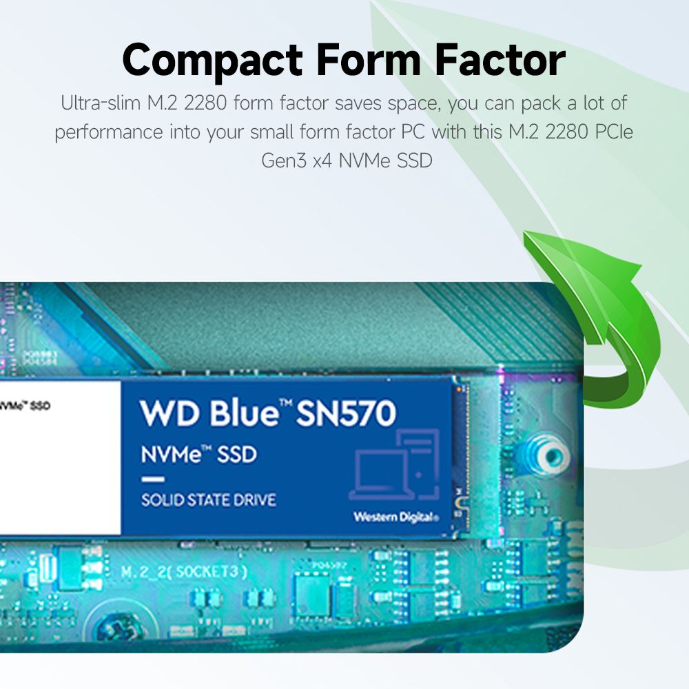 Blue SN570 1TB SSD NVMe Solid State Drive M.2 2280