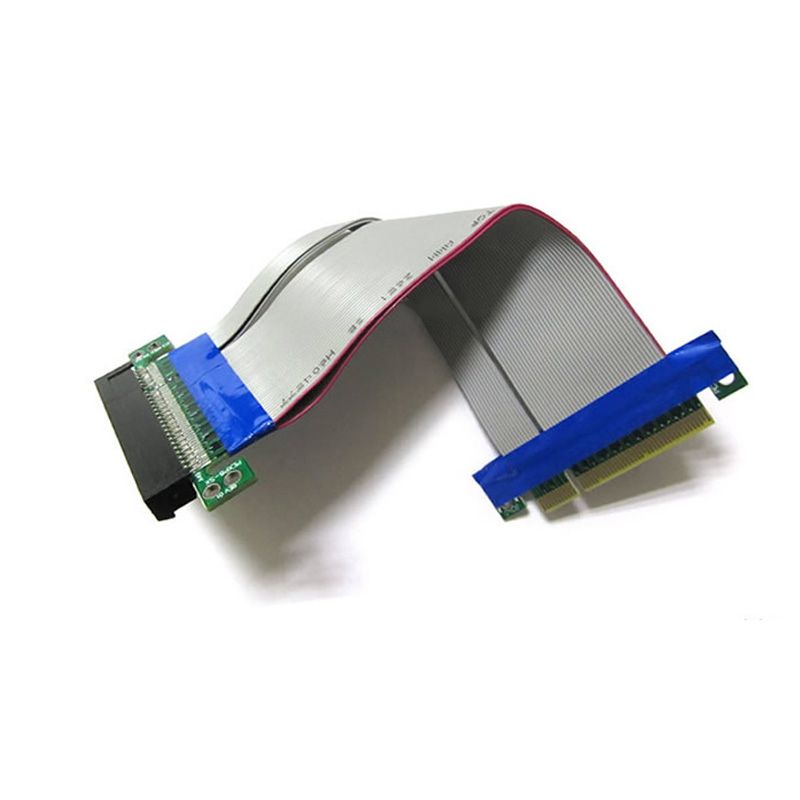 Riser PCI-E PCIE PCI Express 8X/ 16X Riser Extender Card Wit