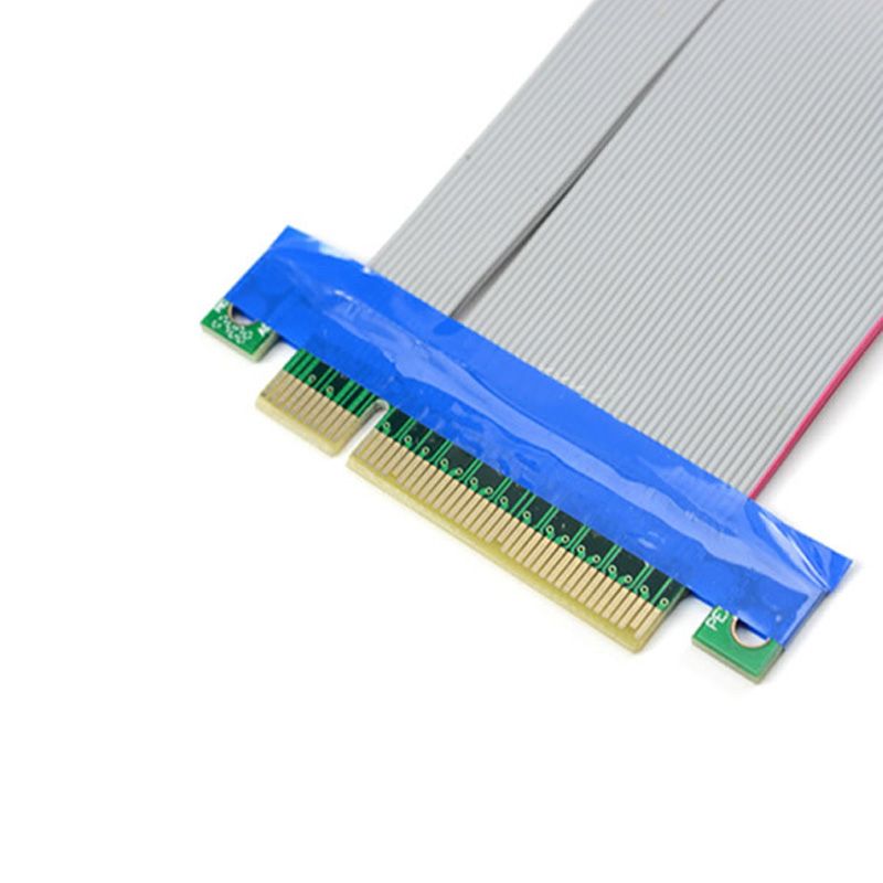 Riser PCI-E PCIE PCI Express 8X/ 16X Riser Extender Card Wit
