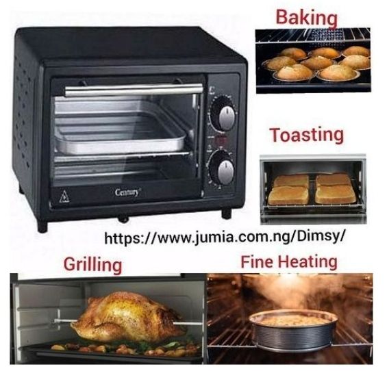 Heating+ Baking+ Toasting & Grilling Oven- 20L