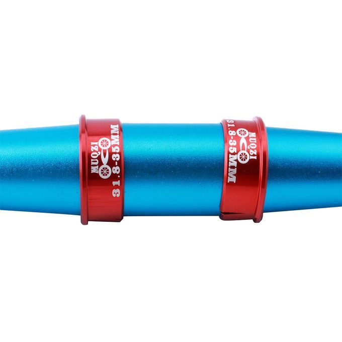 4 Pieces Bicycle Handlebar Shim 31.8mm To 35mm Stem For MTB Road Red