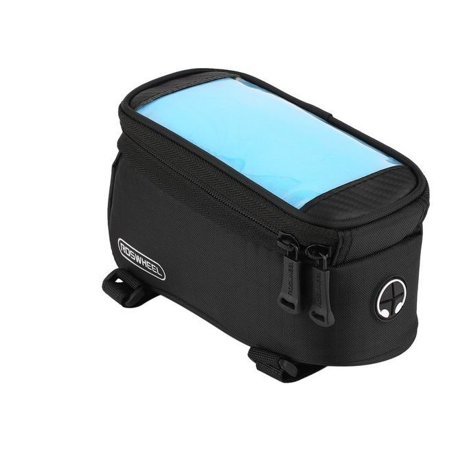 Y Ling Bike Front Top Frame Pannier Tube Bag  Ase Pou H For  Ell Phone-black