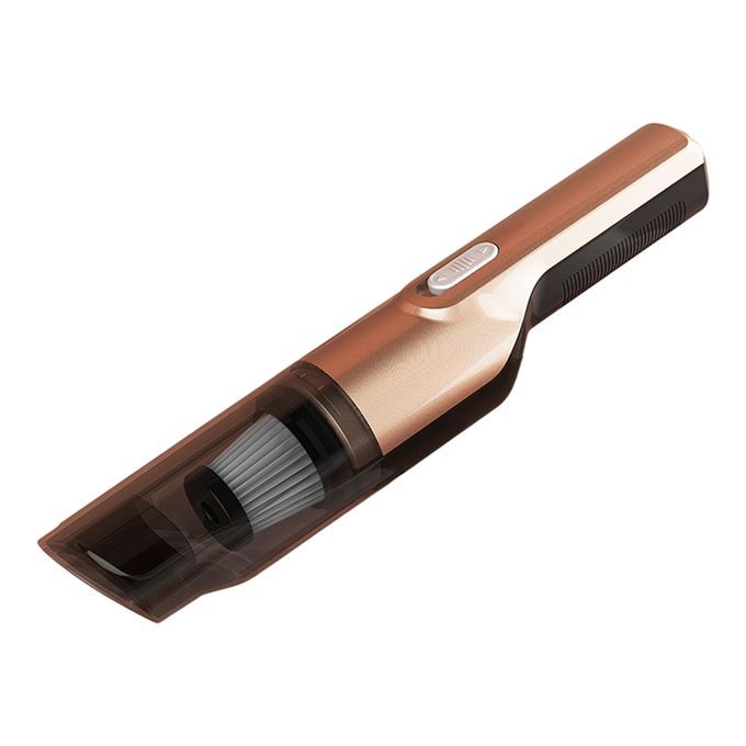 Handheld Wireless Car Vacuum Cleaner Fit For Pet Hair Home Sofa Gold