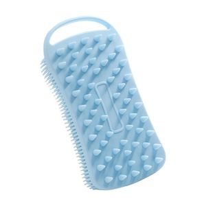 2 In 1 Silicone Body Scrubber, Scalp Massager Body Exfoliator