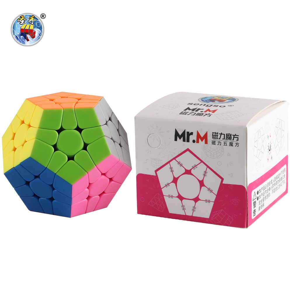 SENGSO Magnetic 3x3 Megaminx Magic Cube Rubick Profession