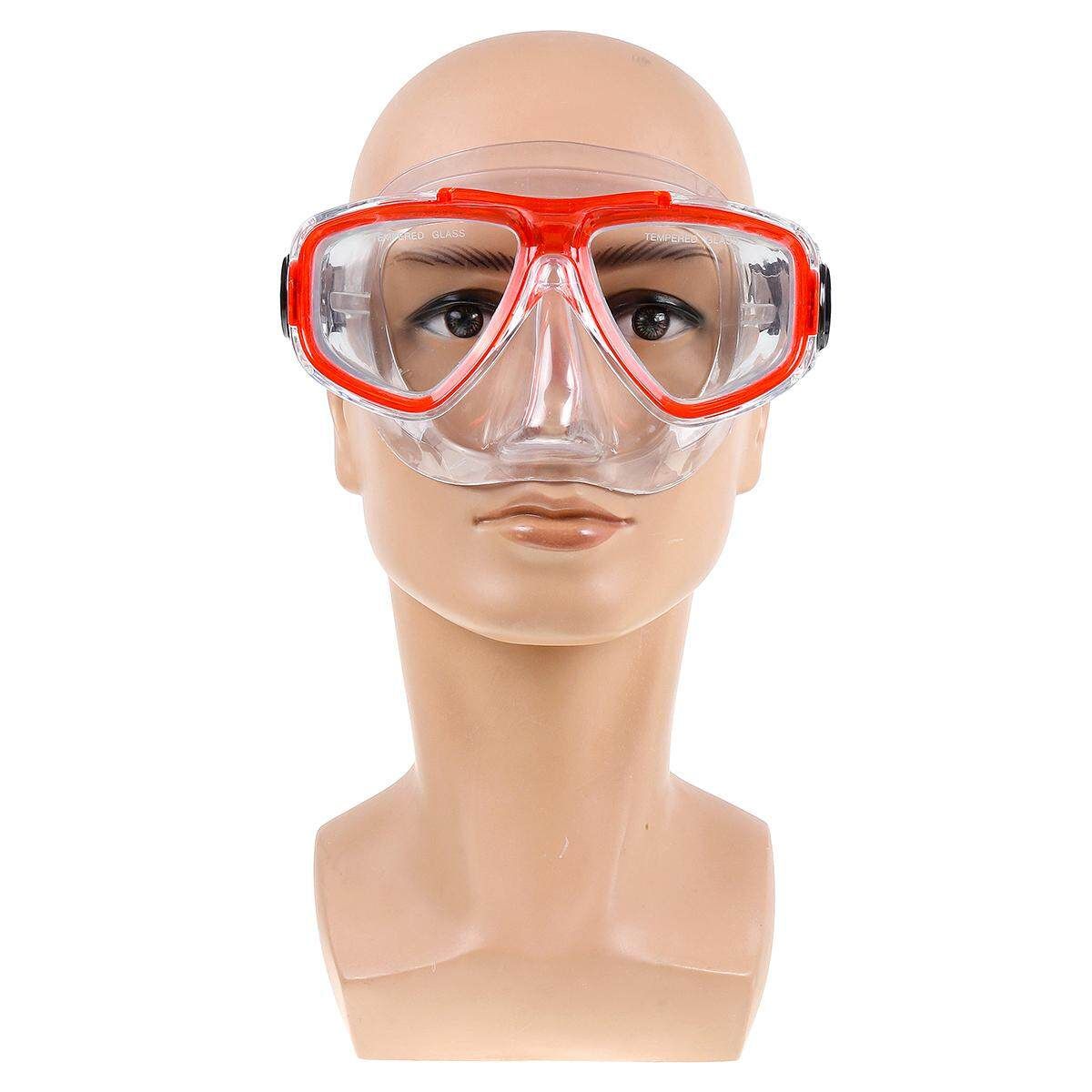 Snorkel Breathing Tube For Scuba Swimming Diving Snorkelling Underwater Bright Red