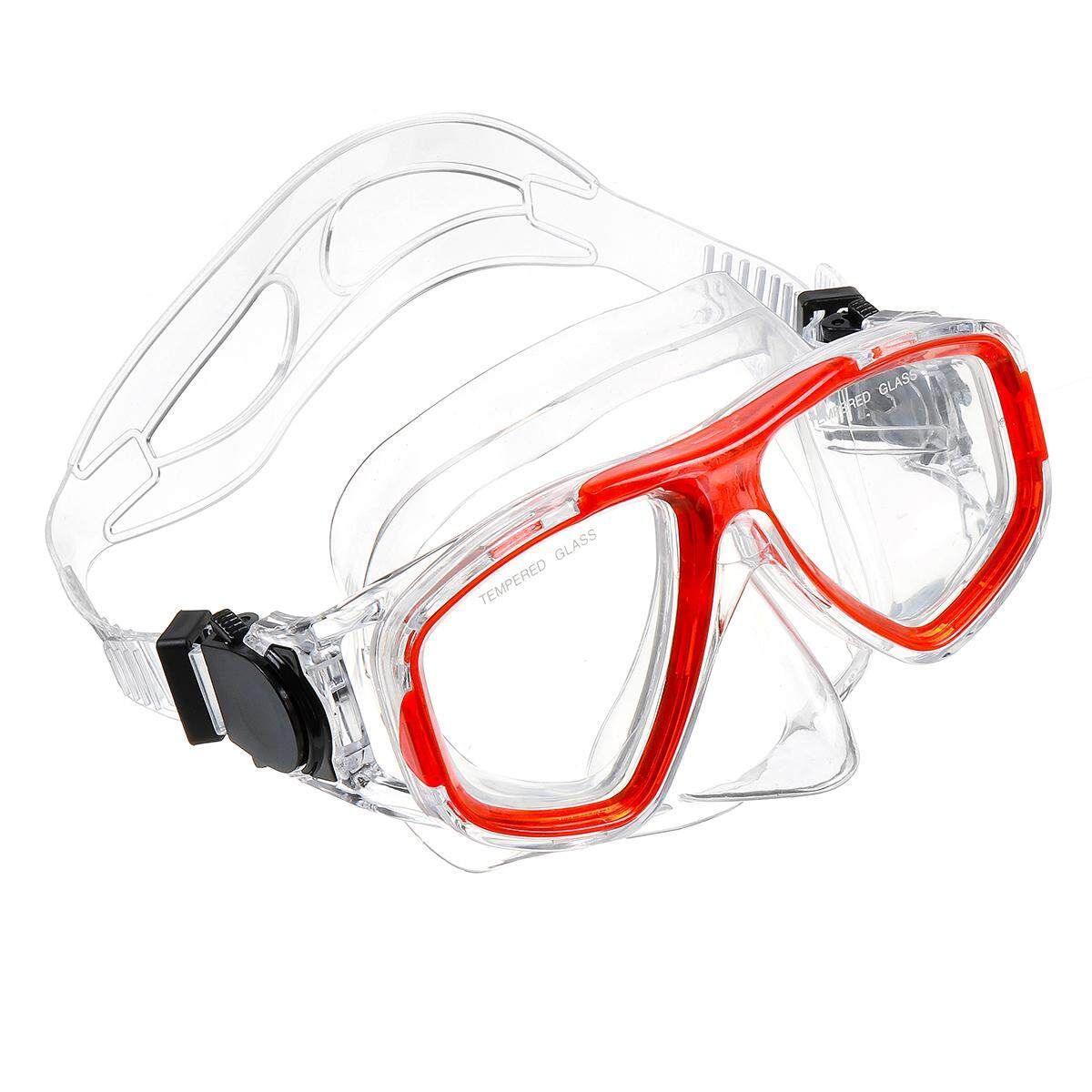 Snorkel Breathing Tube For Scuba Swimming Diving Snorkelling Underwater Bright Red