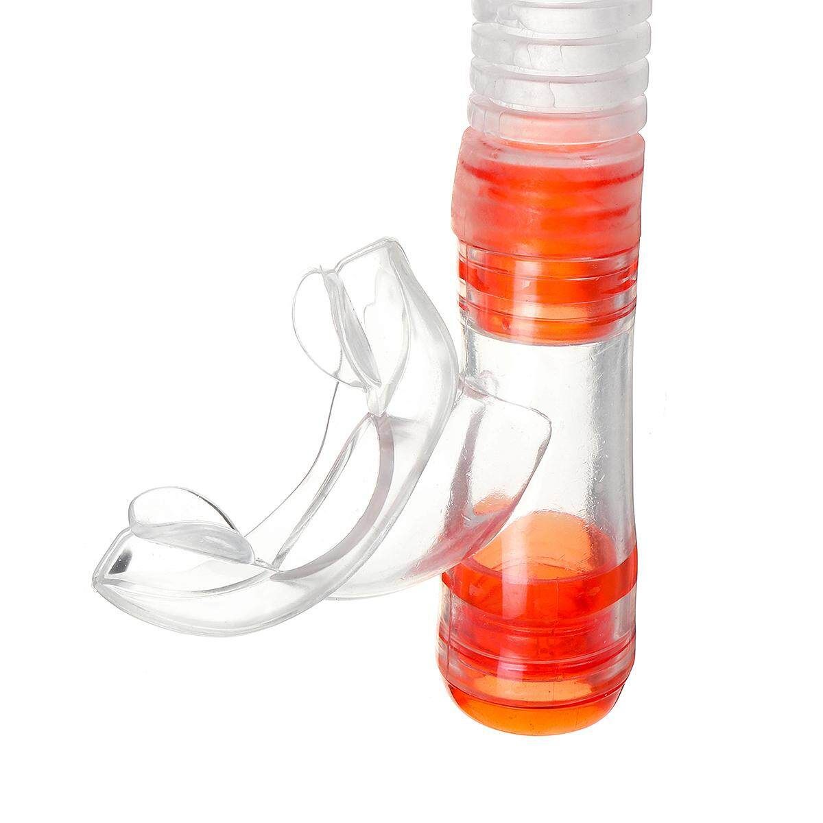 Snorkel Breathing Tube For Scuba Swimming Diving Snorkelling Underwater Bright Red