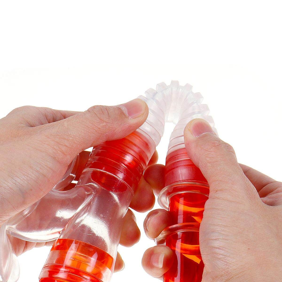Snorkel Breathing Tube For Scuba Swimming Diving Snorkelling Underwater Bright Red