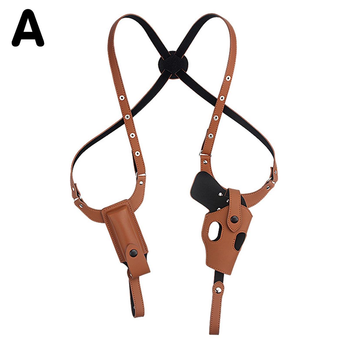 Tacticaun Holster Shoulder Genuine Real Leather  And Concealed