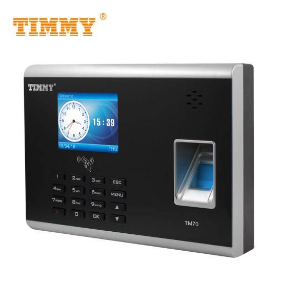 Time Clock Biometric Attendance Machine With Cloud Connection