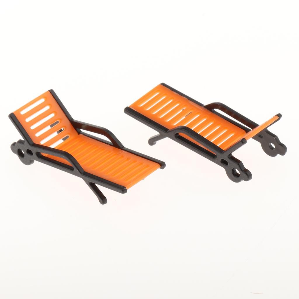 Beach Chair Building Miniature Doll House Layout Accessory