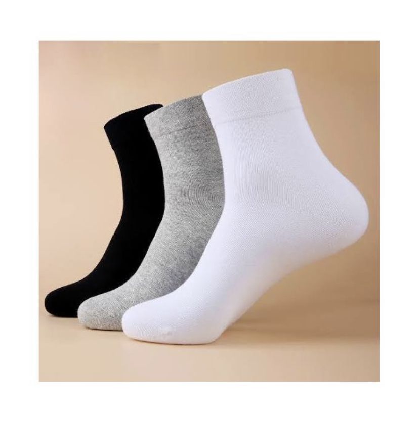 3 PAIR SNEAKERS LOAFERS LONG MENS SOCKS