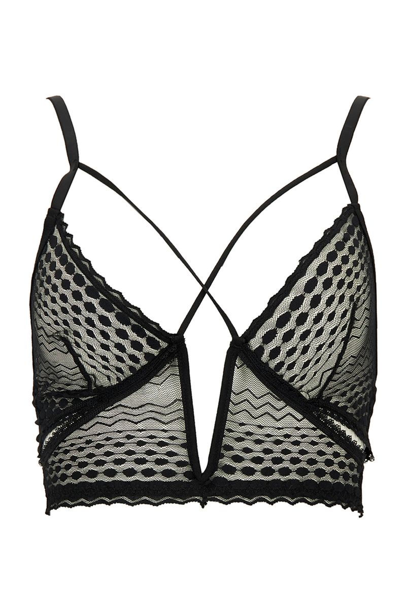 Woman Regular Fit Bra - Black