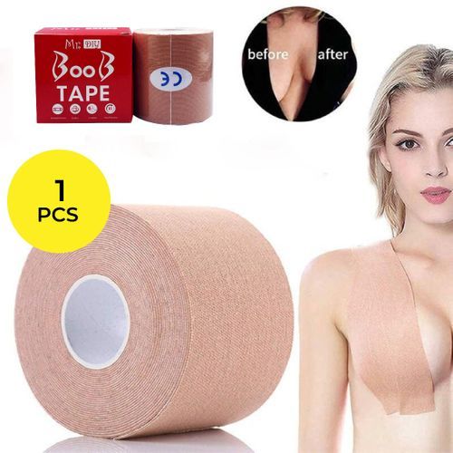 Breast Breathable Adhesive Push Up Tape Booby Tape Firm Grip Tape