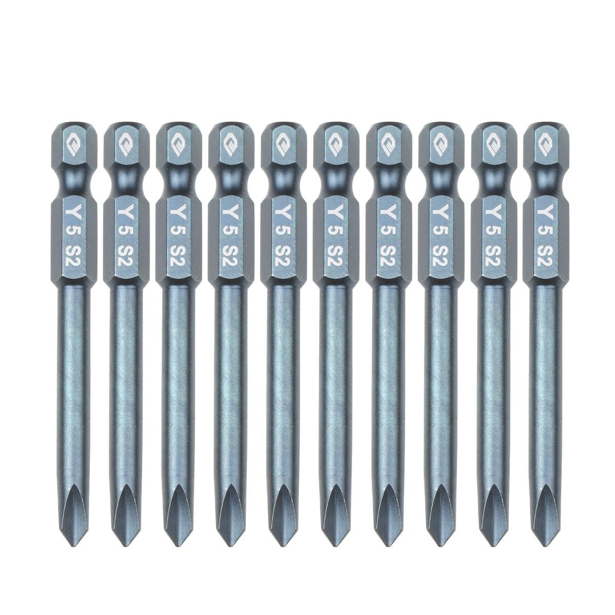 10pcs 1/4 Inch Hex Shank Magnetic Screwdriver Bits Set 65mm S2 Alloy Steel Hex Head Screwdriver Bits Professional Chamfered Ended Security Bit Tamper Proof Screw Tool Hand Tool H6.3x65mmxY5