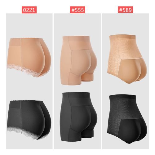 Padded Panties Without Seams For Women Underwear Gluteal Molding Buttocks And Lingerie Hips (No.#6)
