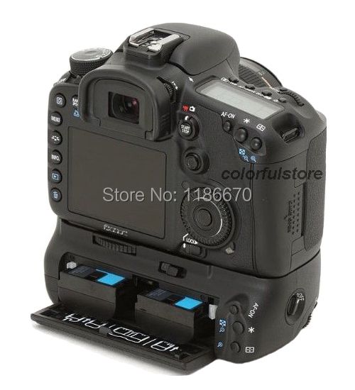 Battery Hand Handle Grip Holder Pack 2-Step Vertical Power Shutter For Canon EOS 7D DSLR SLR Camera