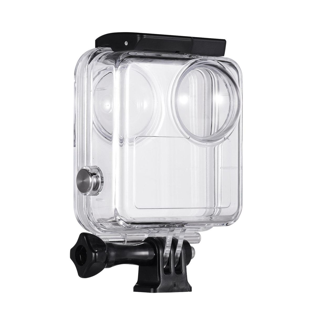 Action Camera Waterproof Case Diving Protective Housing Transparent Underwater 40M Compatible with GoPro Max Sports Camera