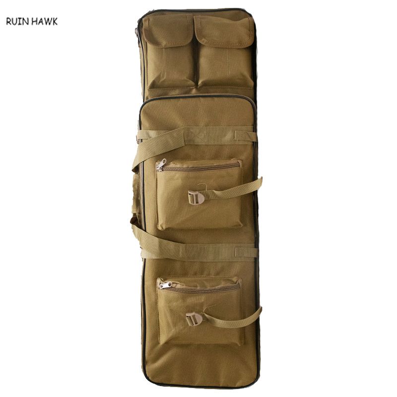 Backpack  Heavy Duty Oxford Outdoor Sport Bag Hunting Gun Bag Airsoft Paintball Gun Case Black 94CM
