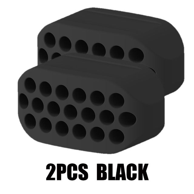 1/2Pcs Lot Jaw Line Exerciser Ball Jaw Line Trainer Face Facial Muscle Exercise Ball JawLine Chew Ball Workout Fitness Equipment(#Black 2)