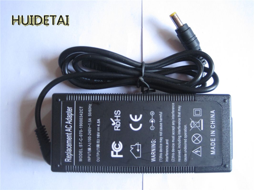 16v 4.5a 72w Universal Ac Dc Power Supply Adapter