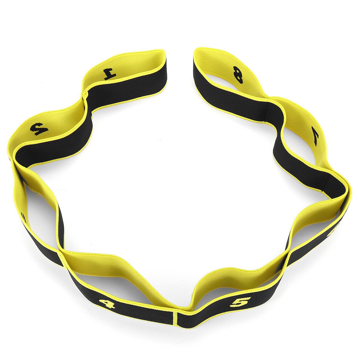 Latin Yoga Resistance Elastic Band Stretch Fitness Sport Pull Rope Latin Dance Yellow