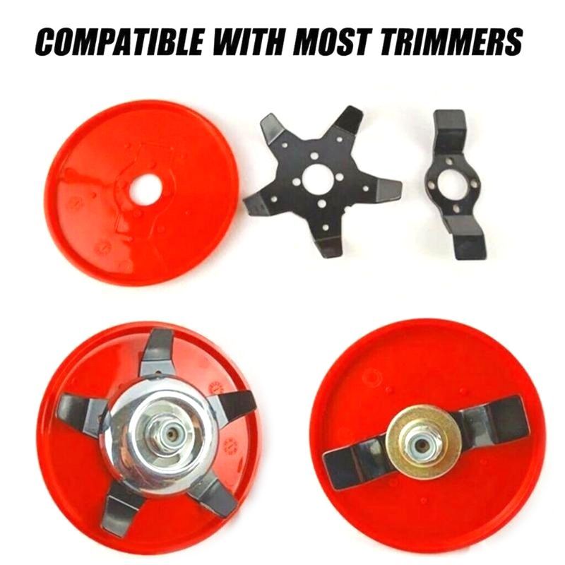 Dual-use Weeder Plate Lawn Mower Trimmer Head Brushcutter GrCutting Machine