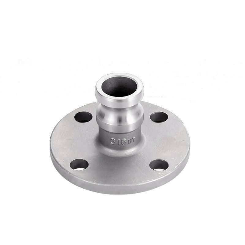 F-Type Flange Quick Connector 304 Stainless Steel round Flange Plate Yang Tray F-Type Flange Factory Wholesale
