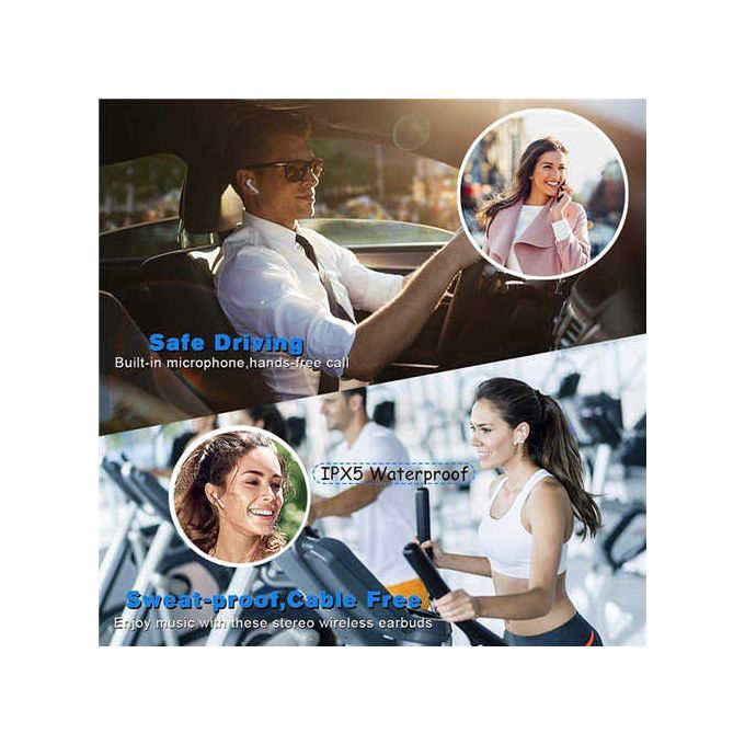 I18 Smart In-ear Bluetooth Sports Headset Wireless Stereo Headset Gaming Headset