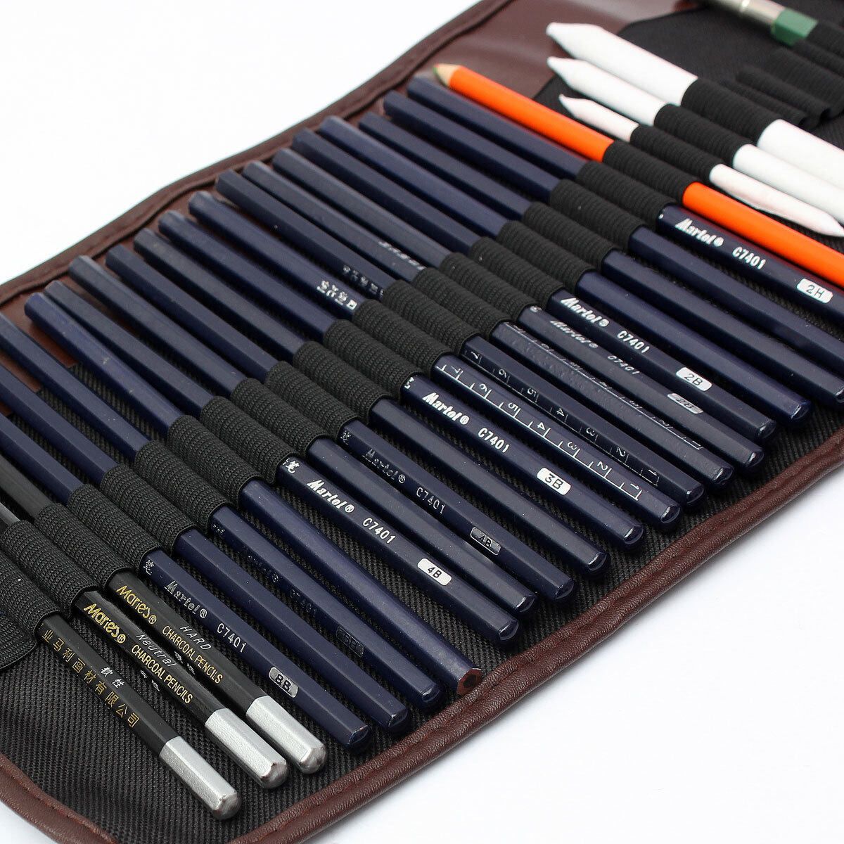 30pcs Drawing Sketching Sketch Pencil Set Writing Craft Art Student Stationery
