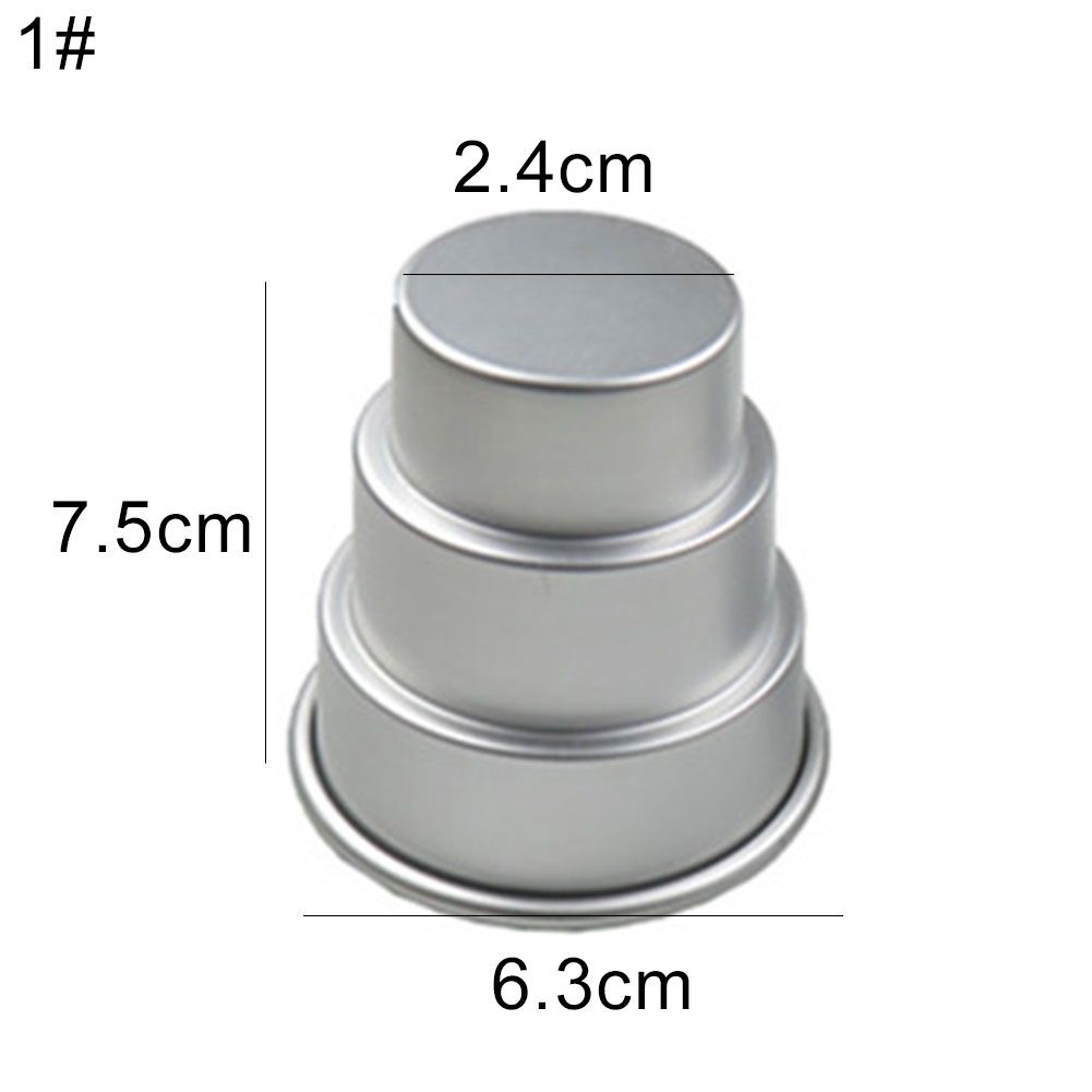 3 Tier Cupcake Cookie Chocolate Pudding Baking Pan Cake-1#