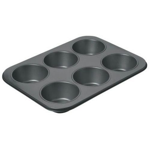 6 Cup Muffin Pan Steel Nonstick.