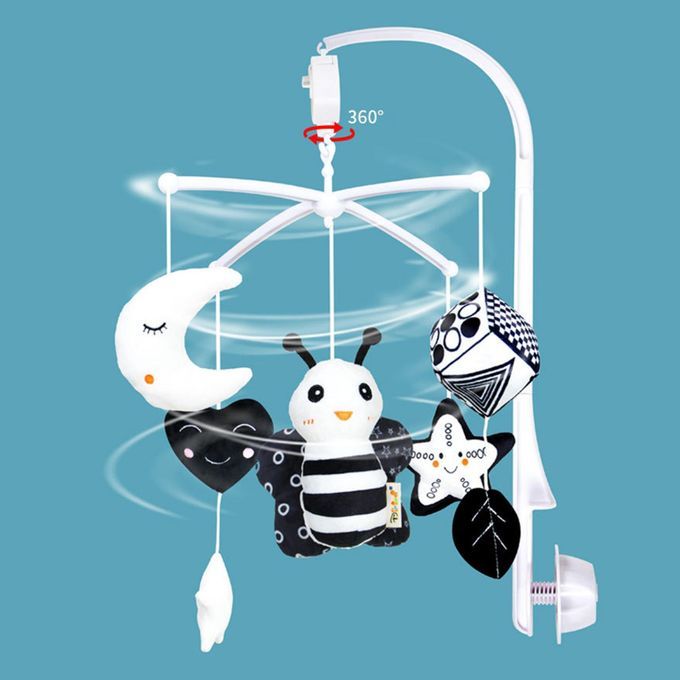 Baby Mobile Decoration Bassinet Sensory Bed Bell Toy Mobile Hanger Bee