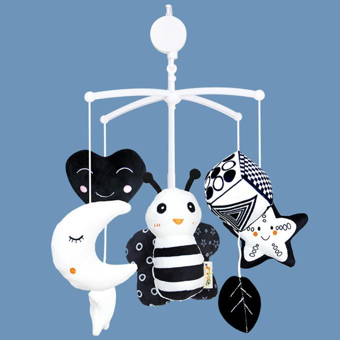 Baby Mobile Decoration Bassinet Sensory Bed Bell Toy Mobile Hanger Bee