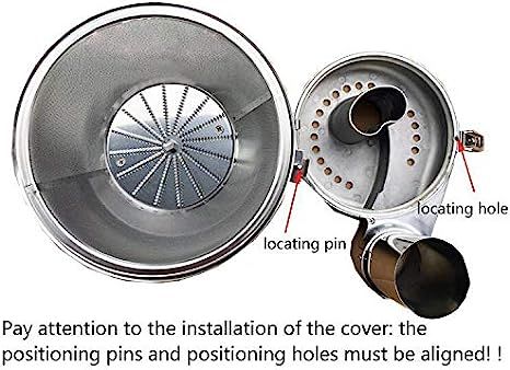 Stainless Steel Commercial Juice Extractor - 2800rpm
