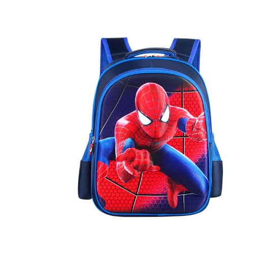Spiderman 3d School Bag Backpack-l-42cm; M- 38cm; S-36cm
