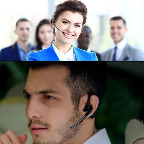 Wireless Single Earbud Headphones Earpiece One Ear Bluetooth Earphones Earpods